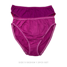 Teenager Panty for Girls Size S (2pcs Set): Design 1